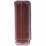 Чехол Jemar на 2 сигары, натуральная кожа 110-2-XL-Brown - фото 1
