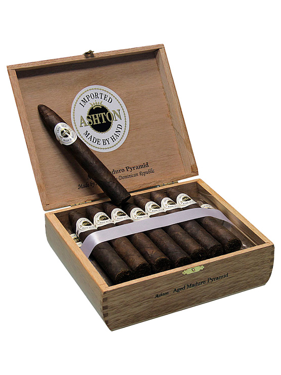 Сигары Ashton Aged Maduro Pyramid - фото 5