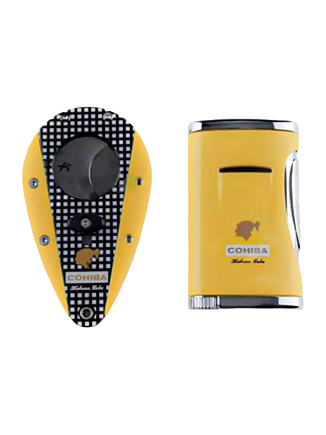 Комплект Cohiba Xikar гильотина и зажигалка
