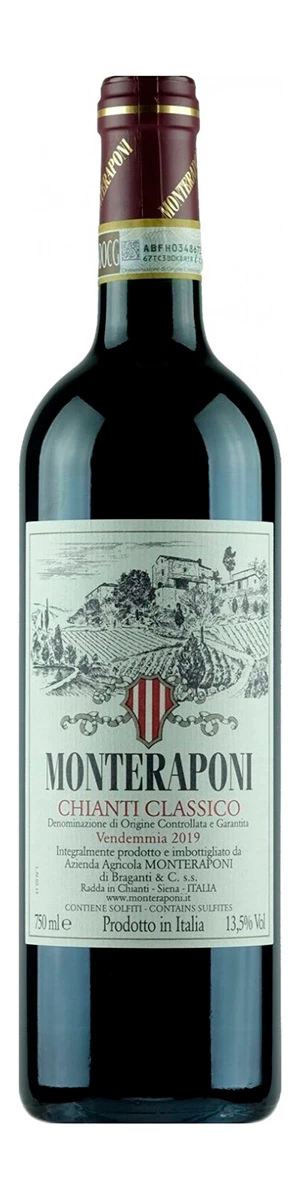 Вино Monteraponi, Chianti Classico DOCG 0.75 л - фото 2