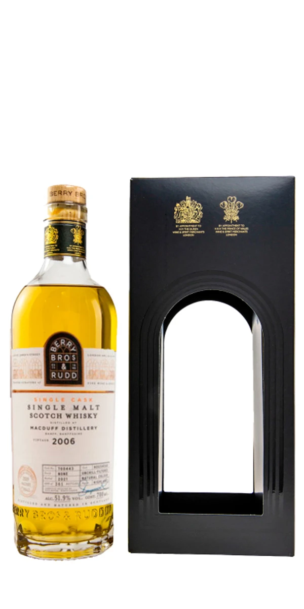 Виски Berry Bros. & Rudd, Macduff Distillery 2006 0.7 л - фото 2