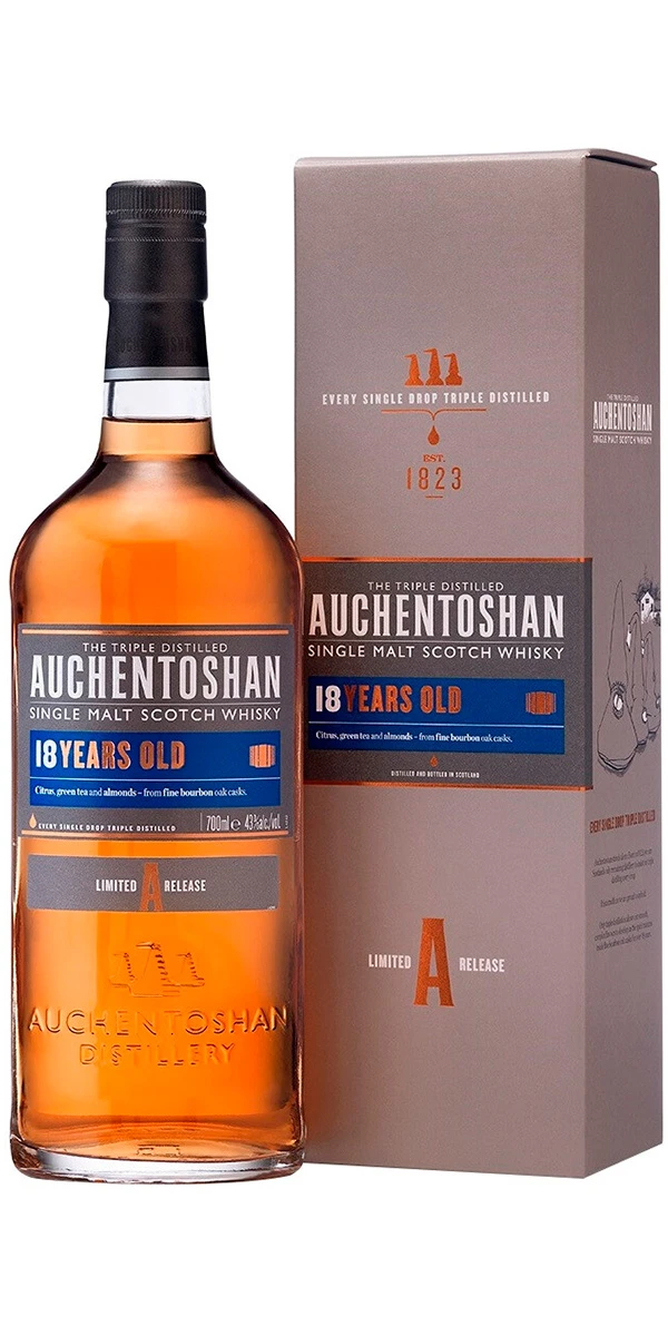 Виски "Auchentoshan" 18 years - фото 2