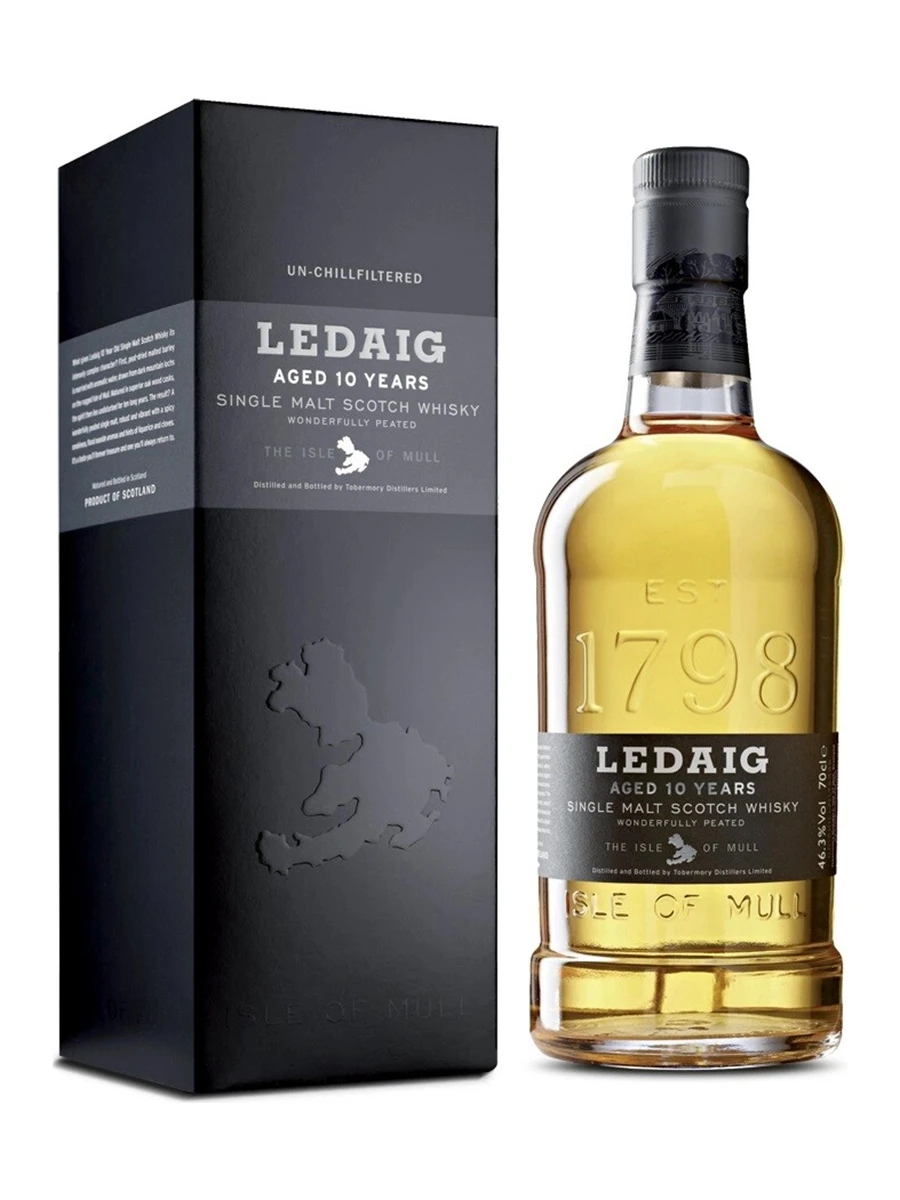 Виски "Ledaig" Aged 10 Years - фото 2