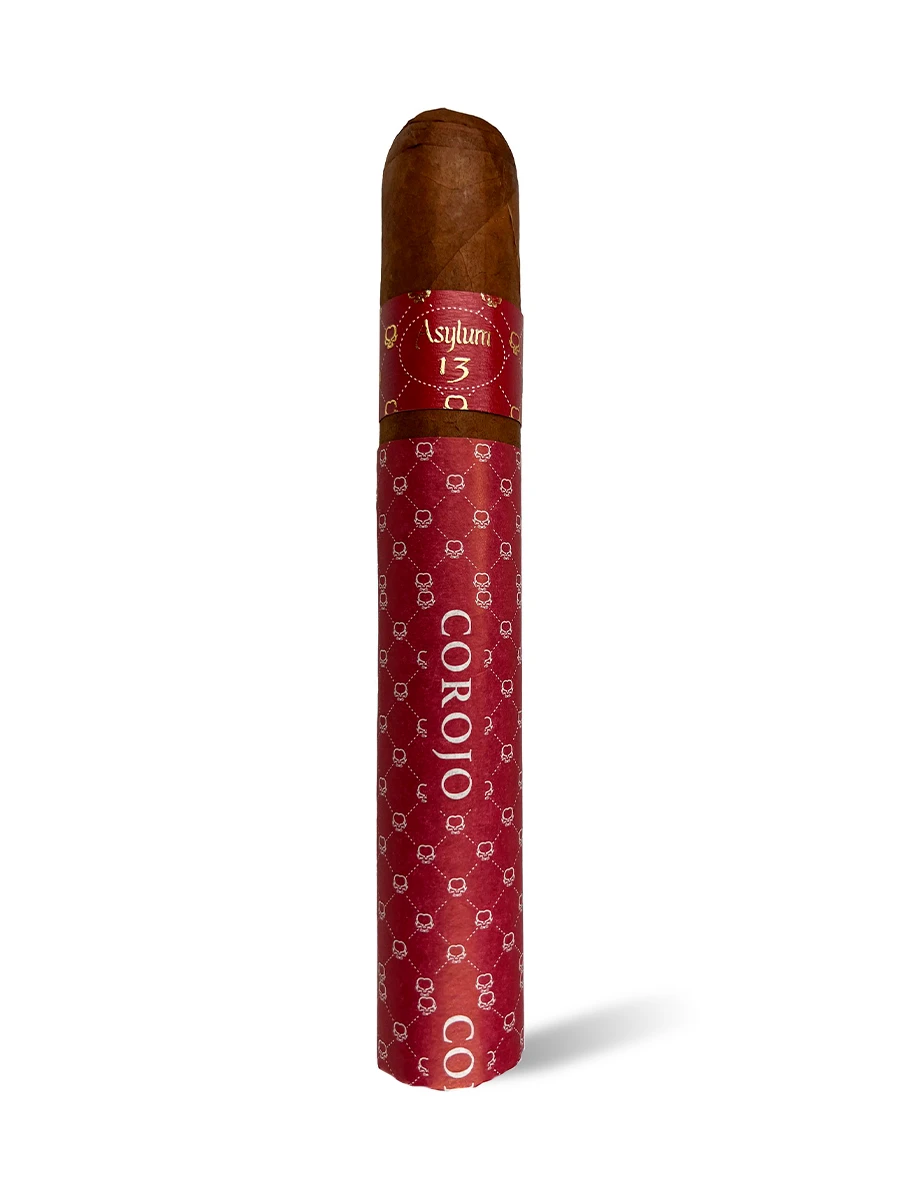 Сигары Asylum 13 Corojo Authentic Super Goliath  - фото 4