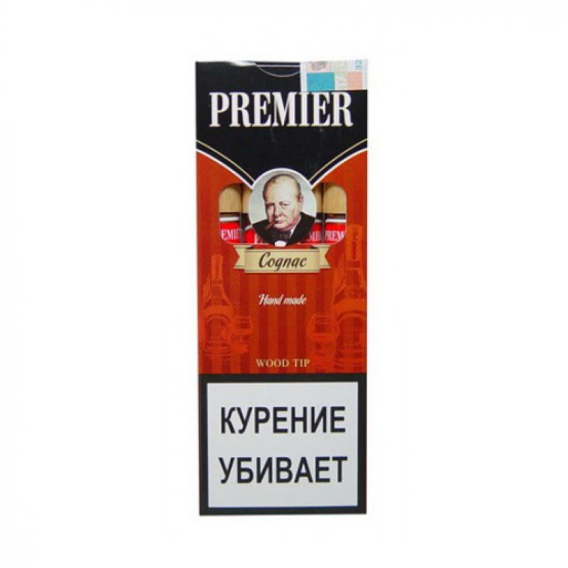 Сигариллы Premier Wood Tip Cognac - фото 2