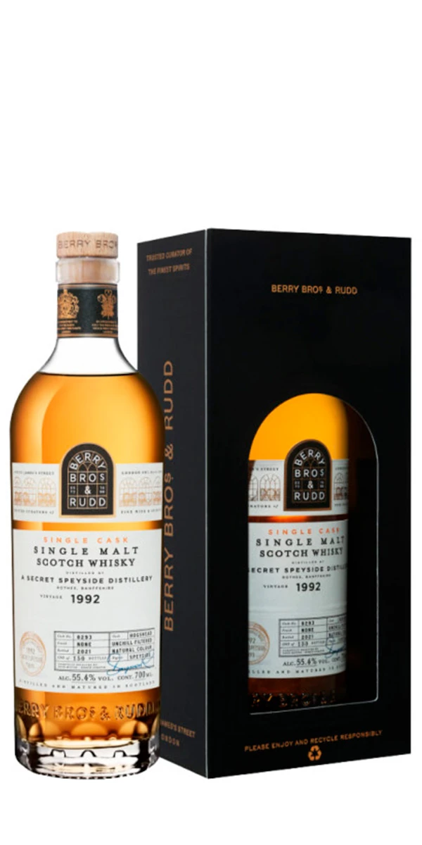 Виски Berry Bros. & Rudd, A Secret Speyside Distillery 0.7 л - фото 2