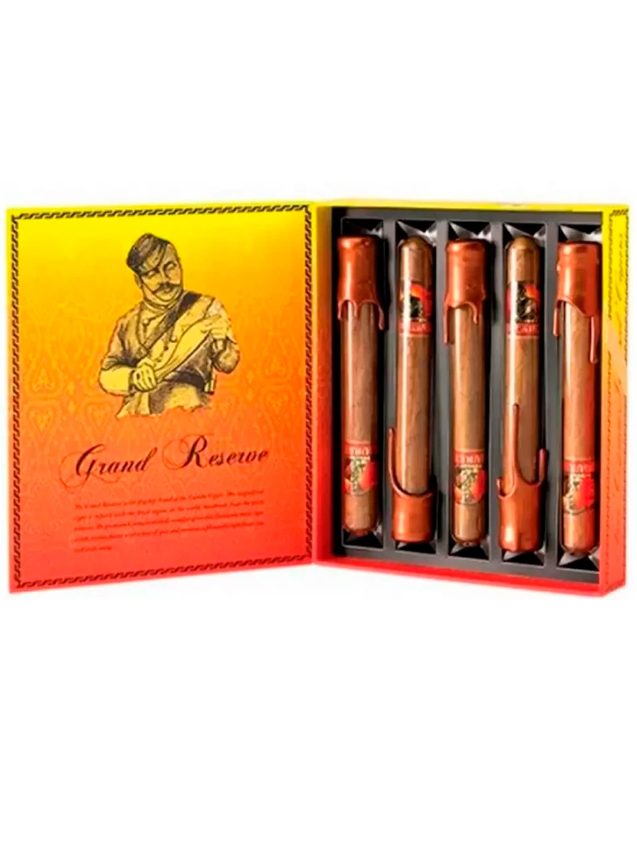 Сигары Gurkha Gran Reserve Robusto SET of 5 cigars - фото 3