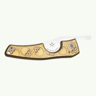 Сигарный нож Les Fines Lames Le Petit Brass Skulls