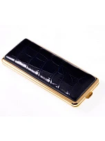 Портсигар Stoll на 14 сигарет, Синий Крокодил C13-4 - фото