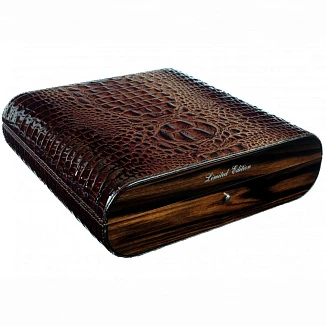 Хьюмидор Gentili LE SV20-Croco-Dark