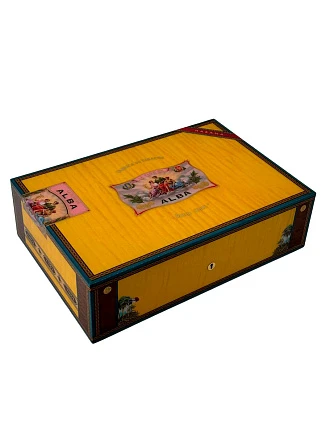 Хьюмидор Elie Bleu Alba Golden Yellow 110 Cigars
