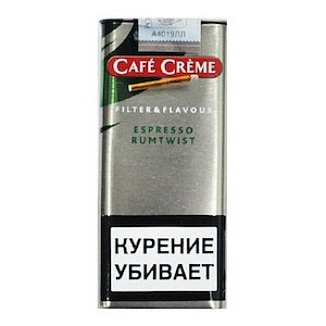 Сигариллы Cafe Creme Filter Espresso Rumtwist