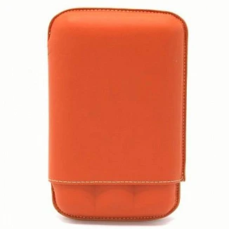 Футляр Chesterfield Culture Orange на 3 сигары, 63-130