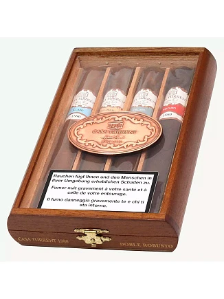 Набор сигар Casa Turrent 1880 Double Robusto SET of 4 cigars